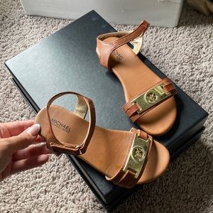 Michae Kors little girl sandals